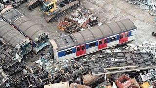 MTR KCR港鐵中期翻新列車MLR烏蠅頭(前黃頭)生命結束過程(影片編排不依時序)小紀錄 MLR Train  ‎2022‎年 #mtr  #kcr  #mlr  #烏蠅頭 #火車
