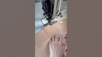 các góc nối đáy túi xách thật đơn giản