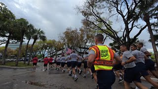 Miami-Dade Fire Rescue (#MDR) Recruit Class 159 Traditions Run