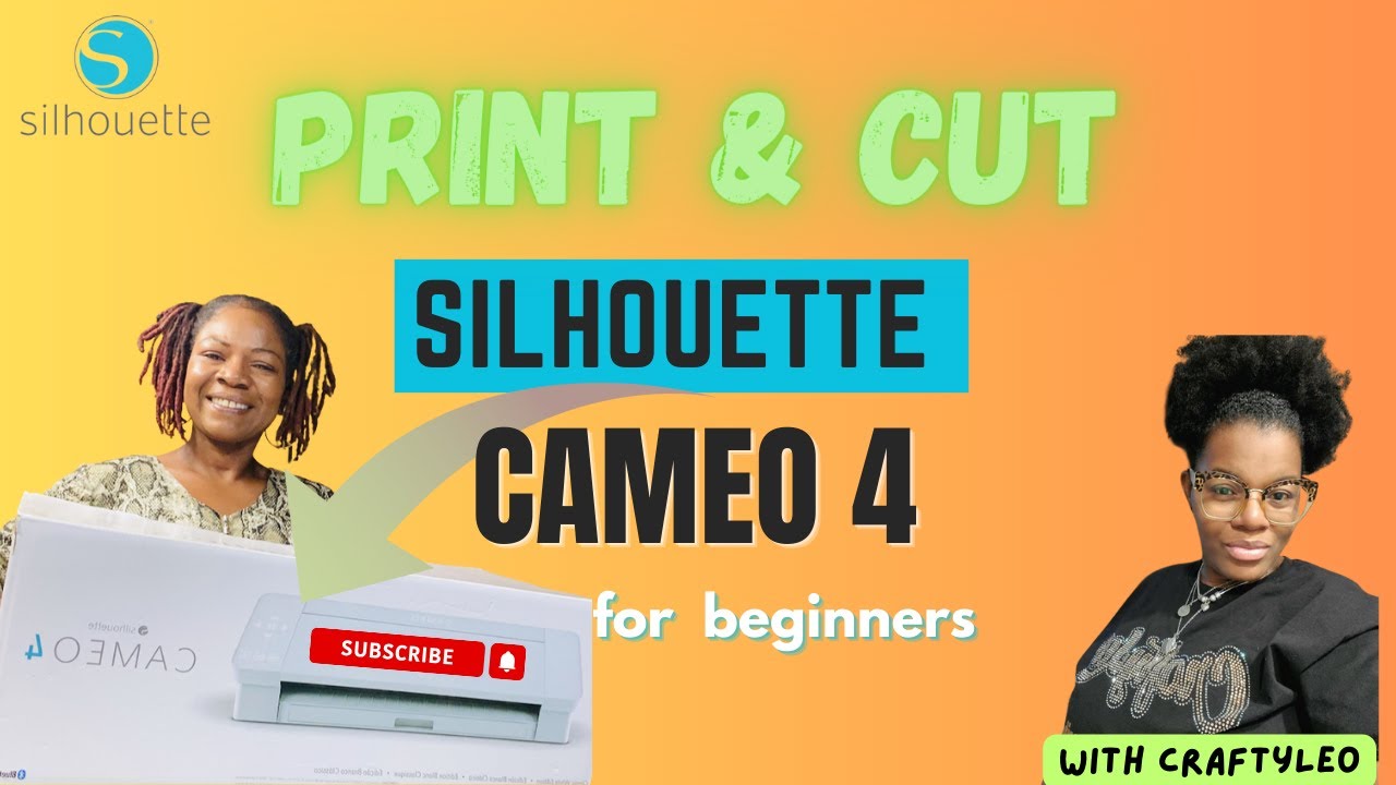 How to Print and Cut [Silhouette Cameo 4] Tutorial for beginners - YouTube