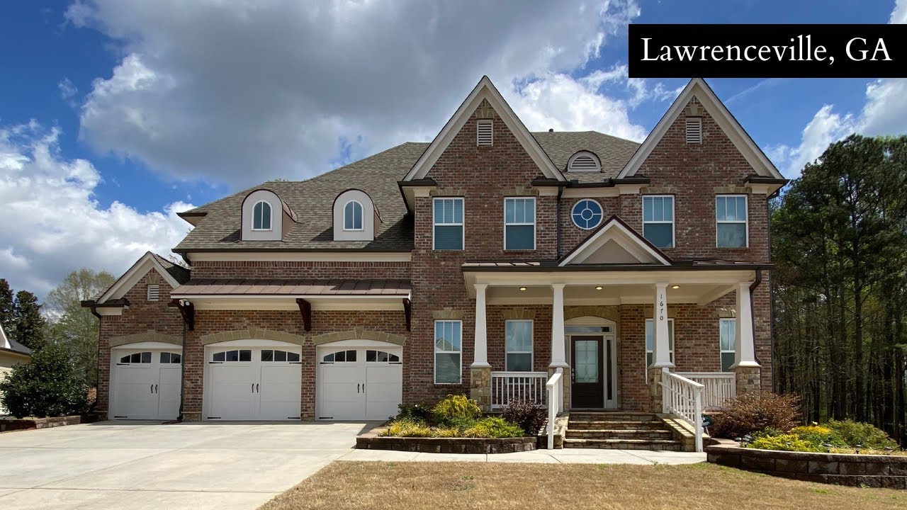 MUST SEE ELEGANT HOME FOR SALE IN LAWRENCEVILLE, GA! 5 bedrooms 4