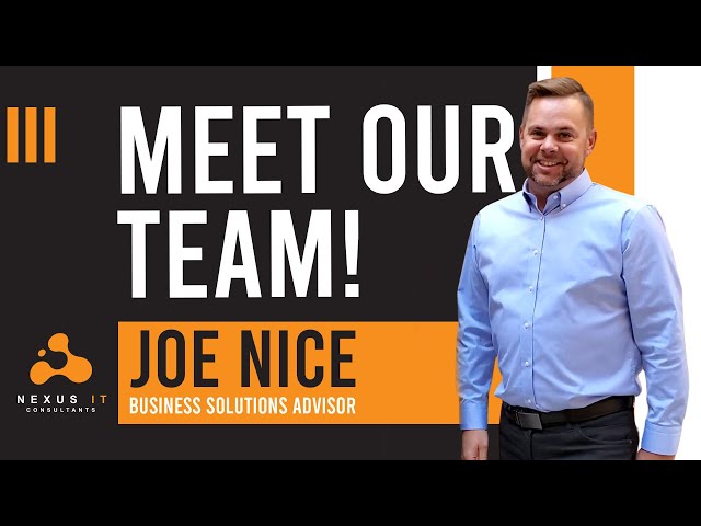 Fantastic Business IT Solutions Advisor In Utah - Joe Nice | Nexus IT Consultants