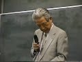 Jacques Rossi　ジャック・ロッシ講演会「共産主義の運命」(1)  60分 1997年6月6日　東京大学（本郷）
