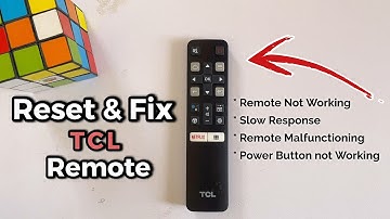 How to Reset TCL Remote - Fix Remote Issues