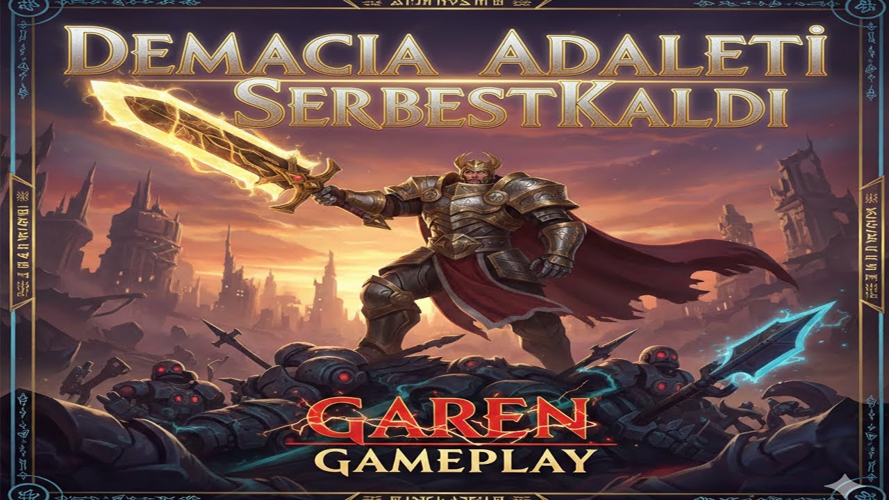 ADALET DAĞITIYORUZ! ⚔️ Garen ile Üst Koridor Dominasyonu