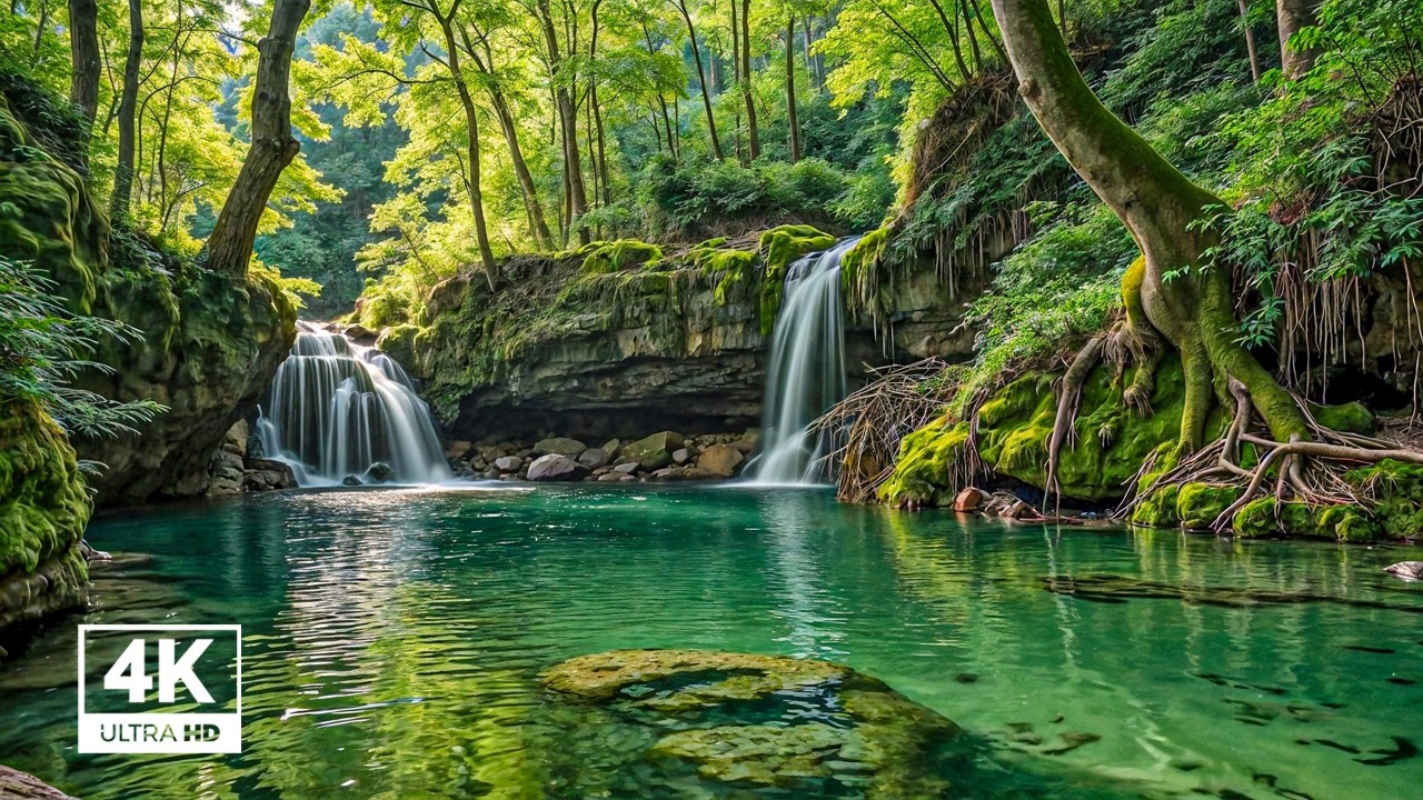 Relaxing Music for Healing + Water Sounds 🌿 Insomnia Relief, Calm Anxiety & Deep Relaxation