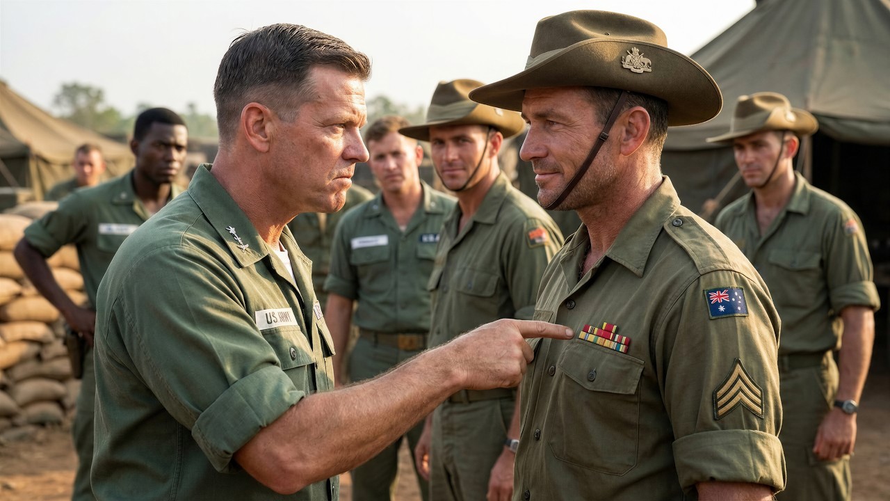 That's Not A Real Medal" — The US Colonel Who Demanded An Australian Sergeant To Remove The Ribbon - YouTube