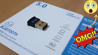 Usb Bluetooth Dongle For Pc And Laptop Usb Dongle Bluetooth 5.0 Review & Unboxing Ms2Btech