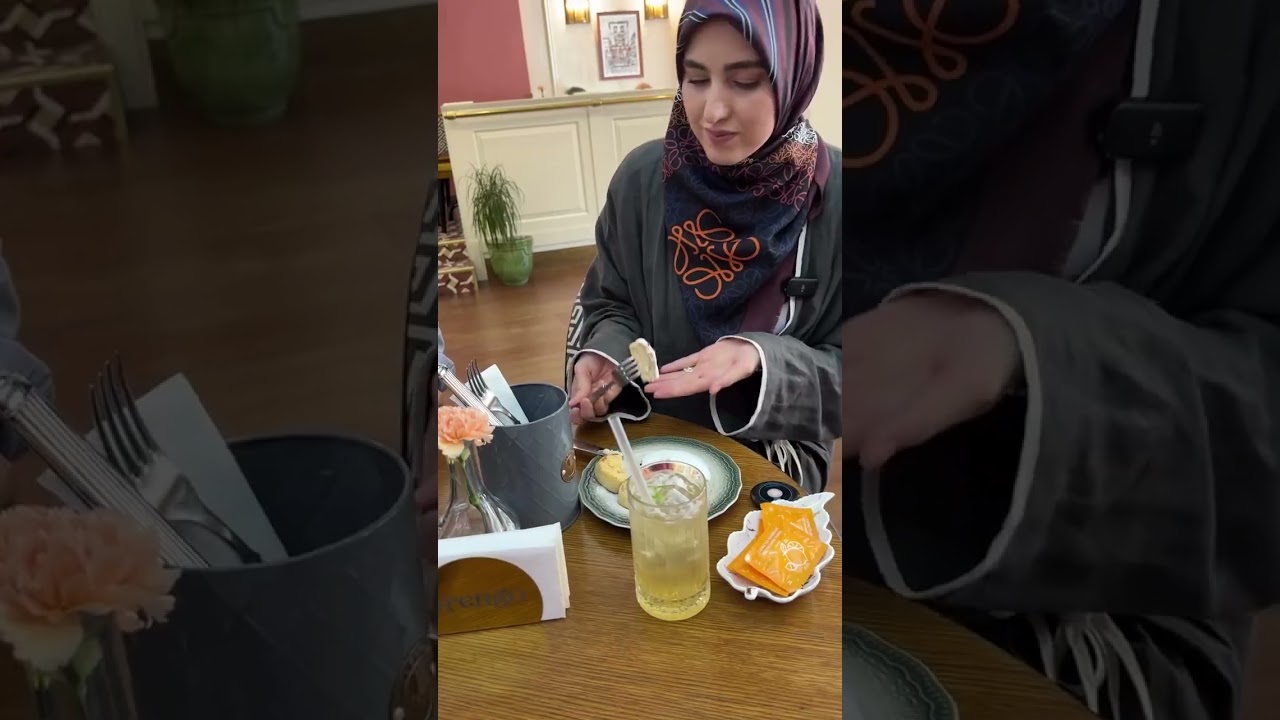 Блогер Аслан Мазукабзов в гостях у основателя сети Orengo, Карины Эфендиевой в кафе Orengo Food