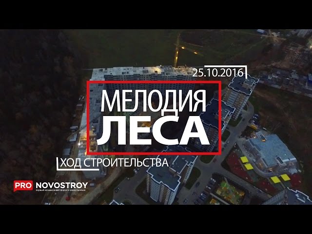 ЖК "Мелодия Леса" [Ход строительства от 25.10.2016]