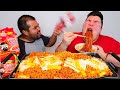 Rice Cakes with Orlin • MUKBANG