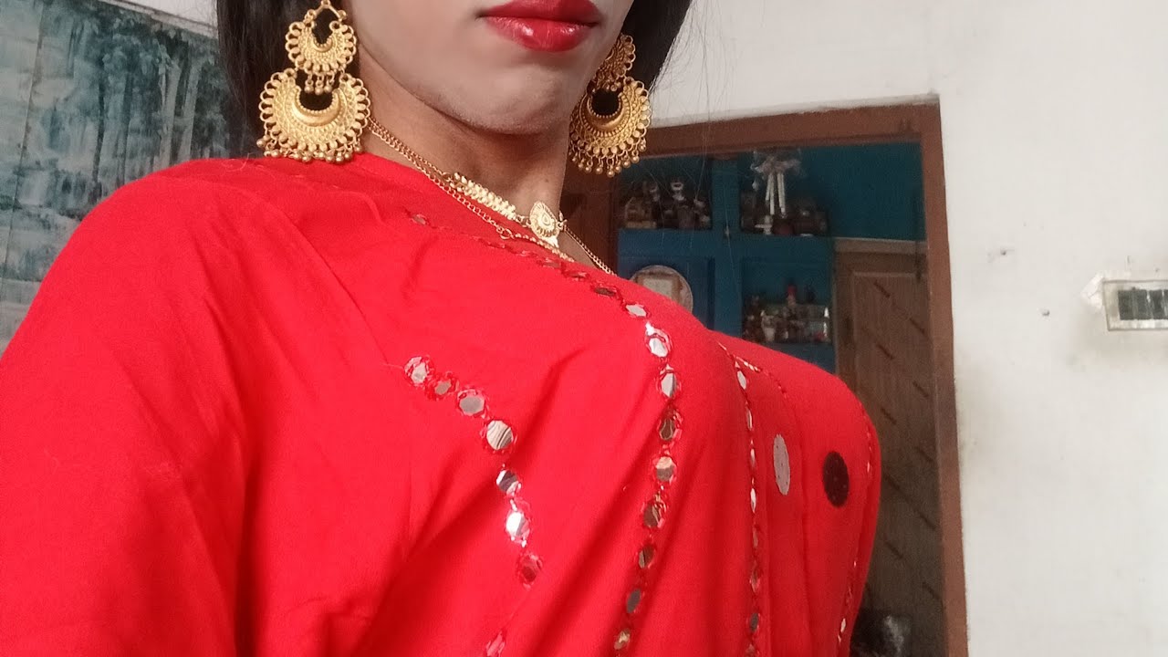 Indian model in party wear sharara|Boy in mirror work sharara|Crossdressing challenge 👗🥰|