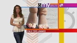 Entertainment Minute Attack Of The Feet, Andrew Luck To Skip Race And Real Laura Steele