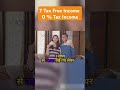 7 Tax-Free Incomes in India | No Tax Applicable #tax #taxfreewealth #taxfreeincome #banking #income