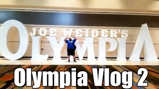 2021 Olympia Vlog Day 2 | Expo Day 1