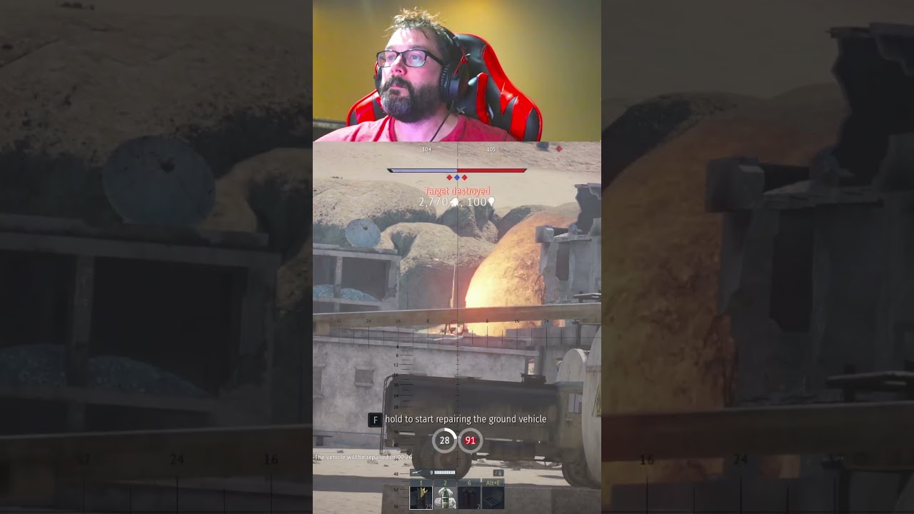 CLASSIC BLINDNESS FOR A MINUTE #warthunder #shorts