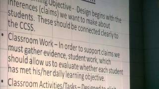 PARCC ELC Presentation Use of Evidence Centered Design (ECD)