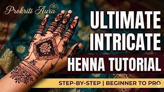 Hand Mehendi Design Tutorial ✨ | Soft & Elegant Look @prokritiaura screenshot 4