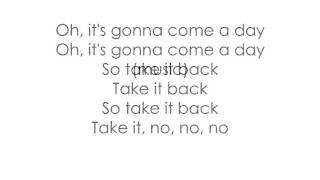 Video thumbnail of "Nate Ruess: Take It Back (lyrics) (HD)"