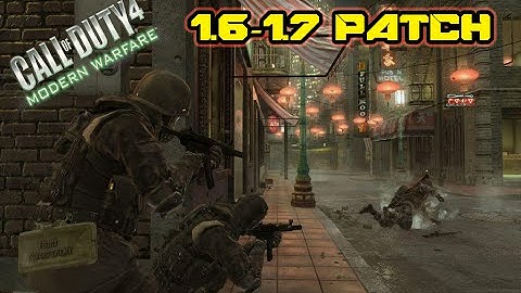 Call of Duty 4: Modern Warfare 1.6-1.7 Patch for PC 100% Working [DOWNLOAD]