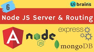 Anuglar 8 Onine Training  DAY 6 | Node JS Creating Servers & Routing | UiBrains | NAVEEN SAGGAM