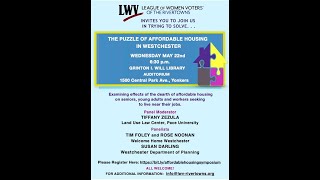 Affordable Housing Panel Discussion