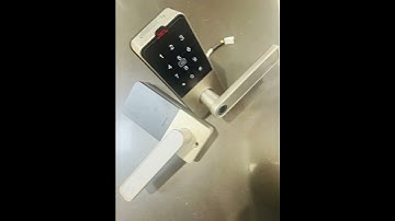 Pulmos smart lock ,ttlock app fingerprint password card machanical key ,so nice update technology