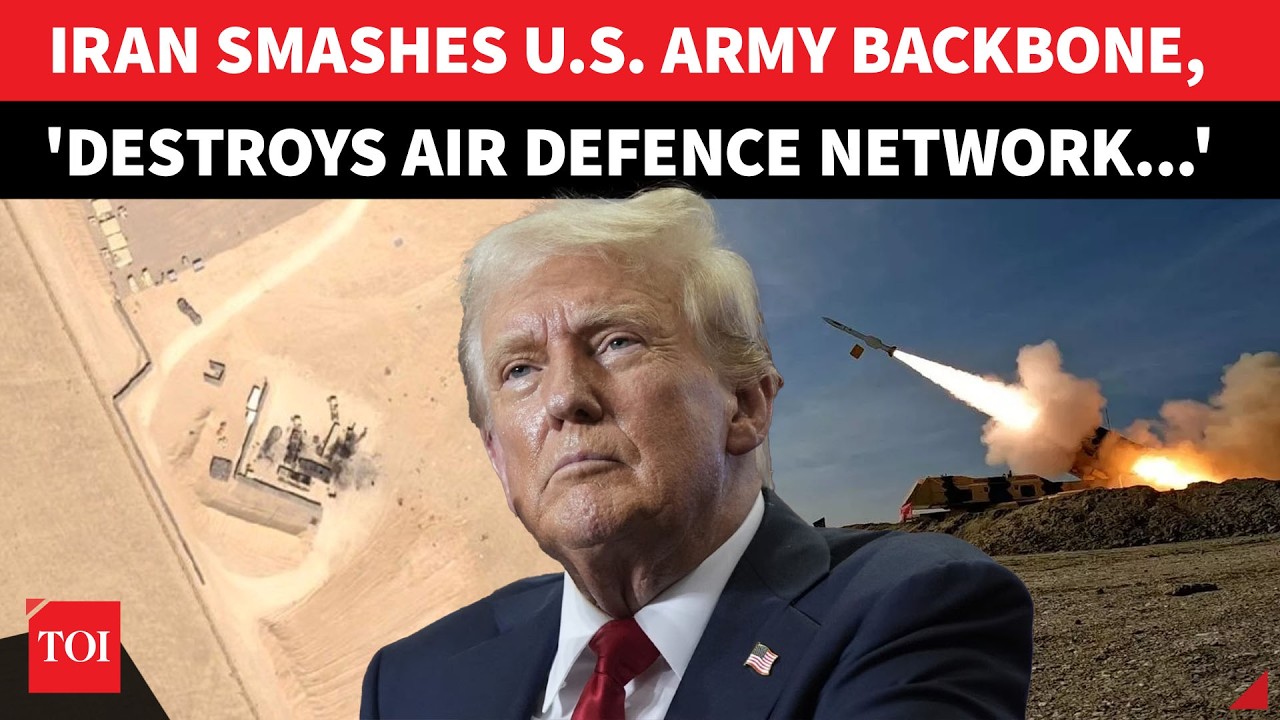 ‘U.S. ARMY’S BACKBONE…’: Iran Scores Huge Hit; Satellite Images Show U.S. Defence Network ‘CRUSHED’