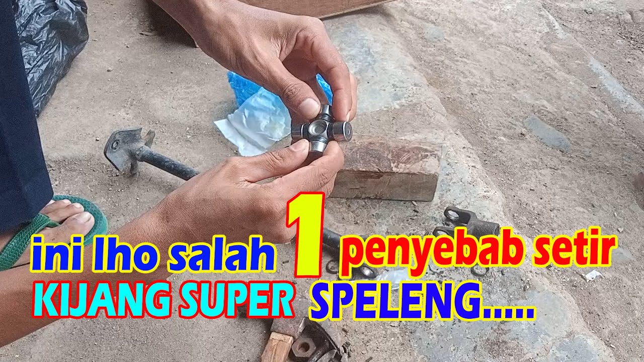 mengganti crossjoind setir kijang super ala automanualchannel
