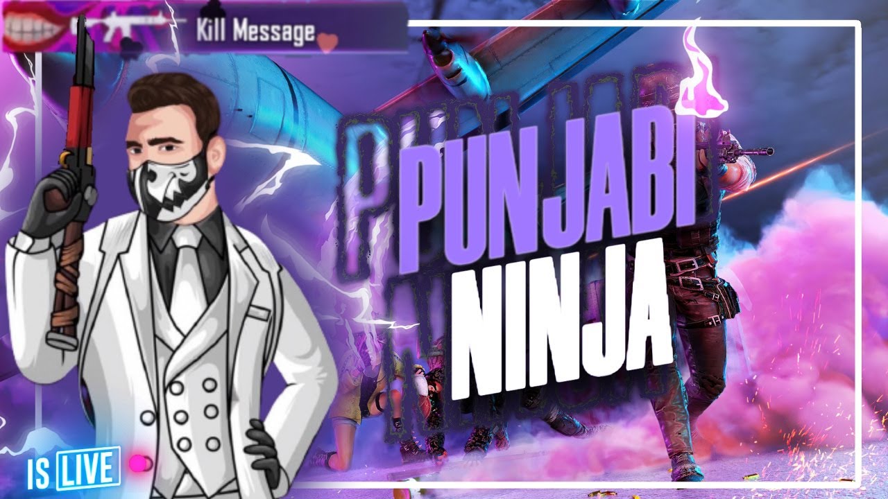 Pubg Mobile Live on New Ipad || Punjabi Ninja Gaming || ajooooo v mitrooo