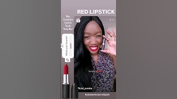 Mac cosmetics ruby woo lipstick #redlipstick #redlip #maccosmetics #rubywoo #coloranalysis