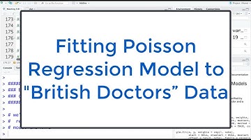 9.10 Poisson Regression in R: Fitting a Model To Rate Data (with offset) in R