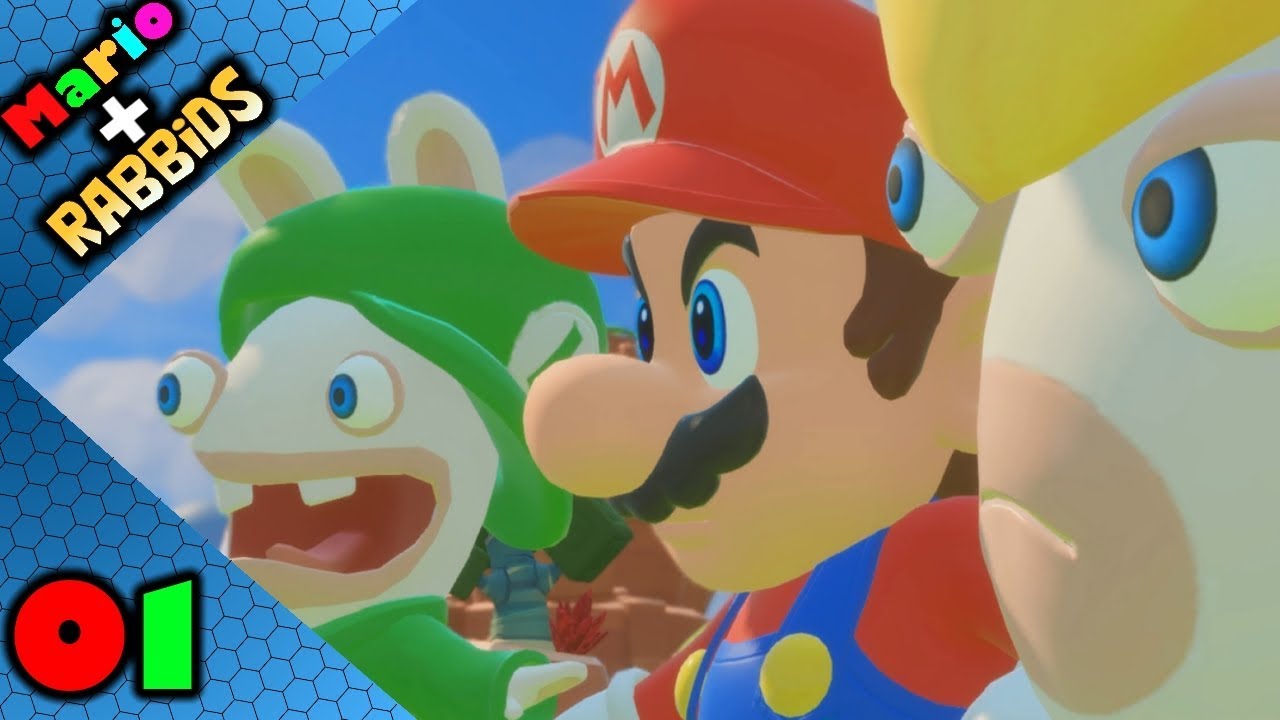 Lets Play Mario + Rabbids Kingdom Battle Part 1 YouTube