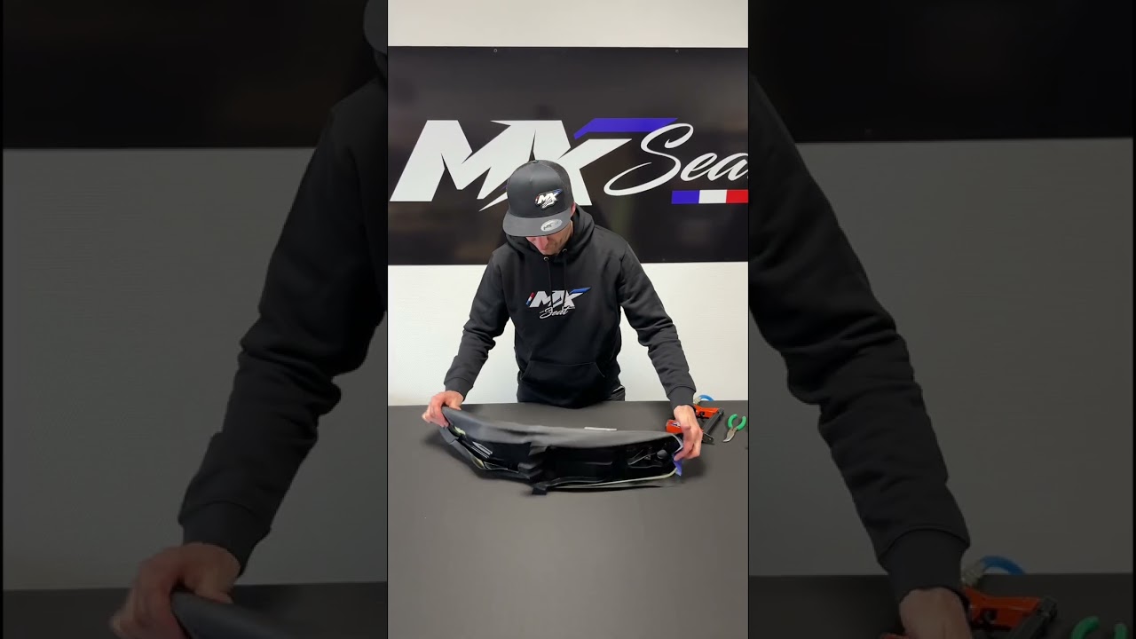 [TUTORIEL] Agrafage housse de selle MX Seat motocross / supermotard / trail + option 125-250 YZ 2025