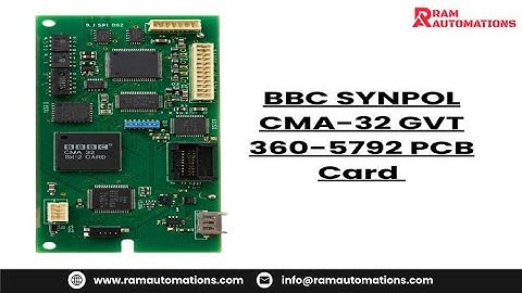 BBC SYNPOL CMA-32 GVT 360-5792 PCB Card | Industrial Automation Control Board | Ram Automations