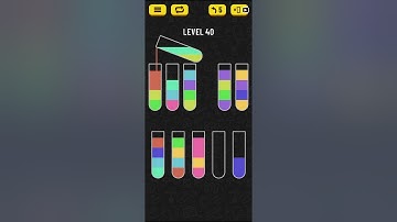 Water Sort Puzzle - level 40 (old)