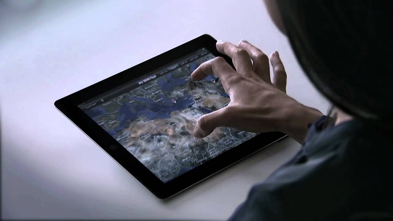Sky News Arabia's iPad App Promo