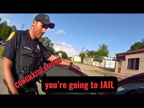 Defiant Woman Refuses to Exit Her Vehicle... Deputies Drag Her Out & Arrest Her