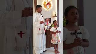 Trezelle De Souza, 6years UK, Importance of Konkani Catechism.