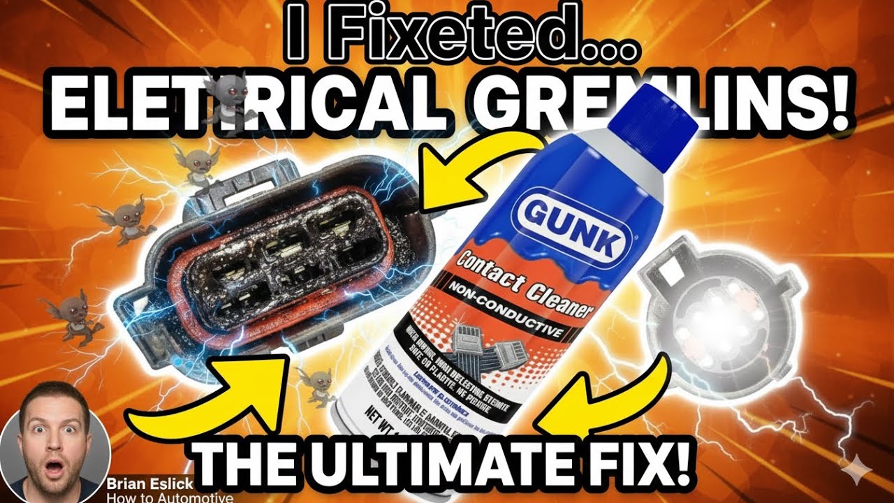Chasing Weird Electrical Gremlins? Try This GUNK Contact Cleaner Chasing Weird Electrical Gremlins? Try This GUNK Contact Cleaner