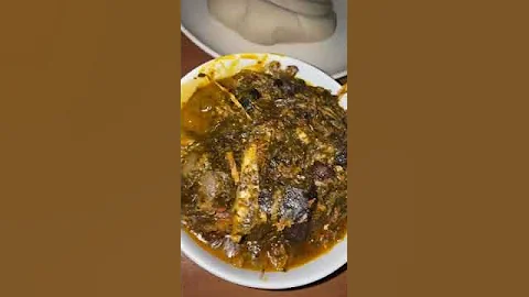 Bitter leaf soup #food #foryoupage