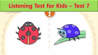 Listening Test for Kids | Test 7 screenshot 5