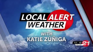 Getting cloudy and cooler, with a chance for showers