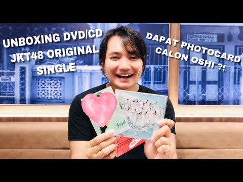 UNBOXING DVD/CD JKT48 - RAPSODI | kok cuma ini buat single Original ? :(