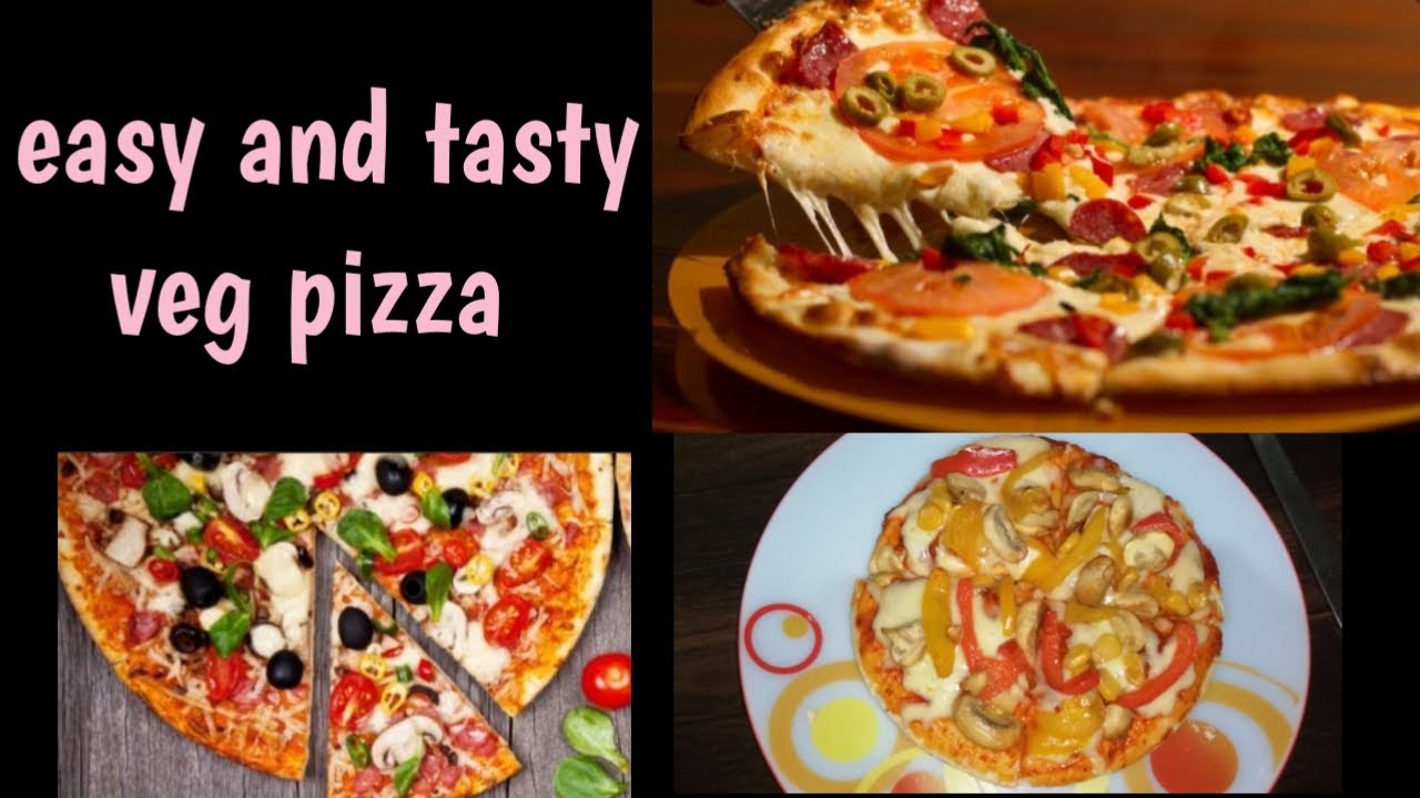 Without oven easy tasty instant veg pizza at home - YouTube