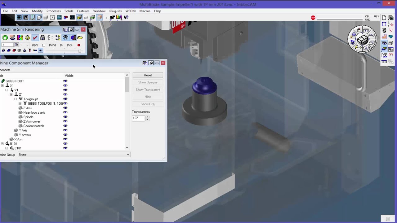 machining services GibbsCAM Journeyman Series - Overview