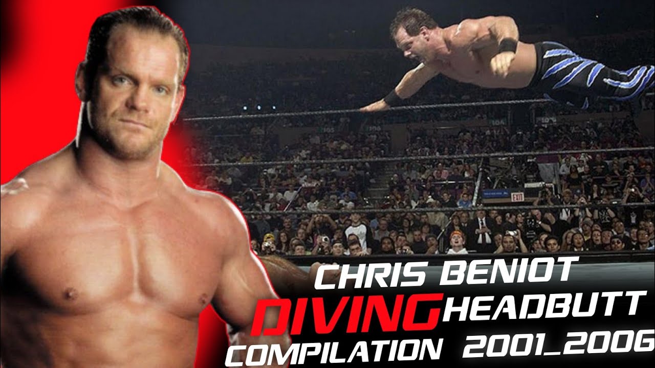 Chris Benoit (Diving Headbutt) Compilation 2001_2006 YouTube