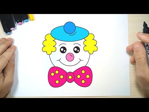 Vidéo: Comment Dessiner Un Visage De Clown