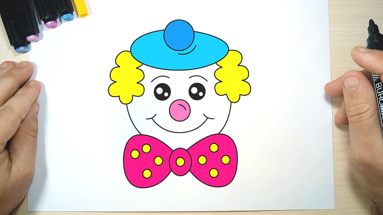 clowns for kids drawings