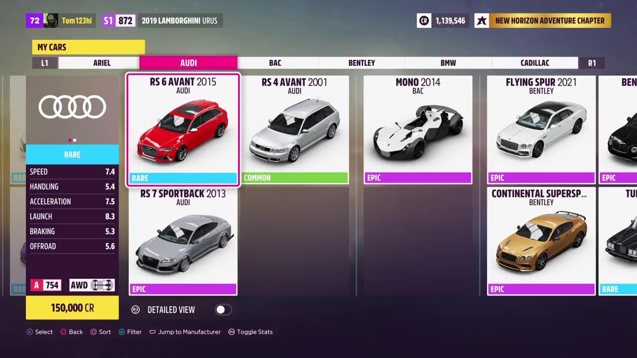 Forza and Rocket League